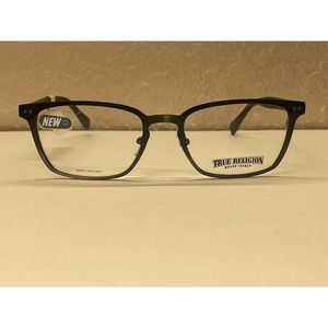 True Religion T017 Black Full Rim Eyeglasses 53-19-145